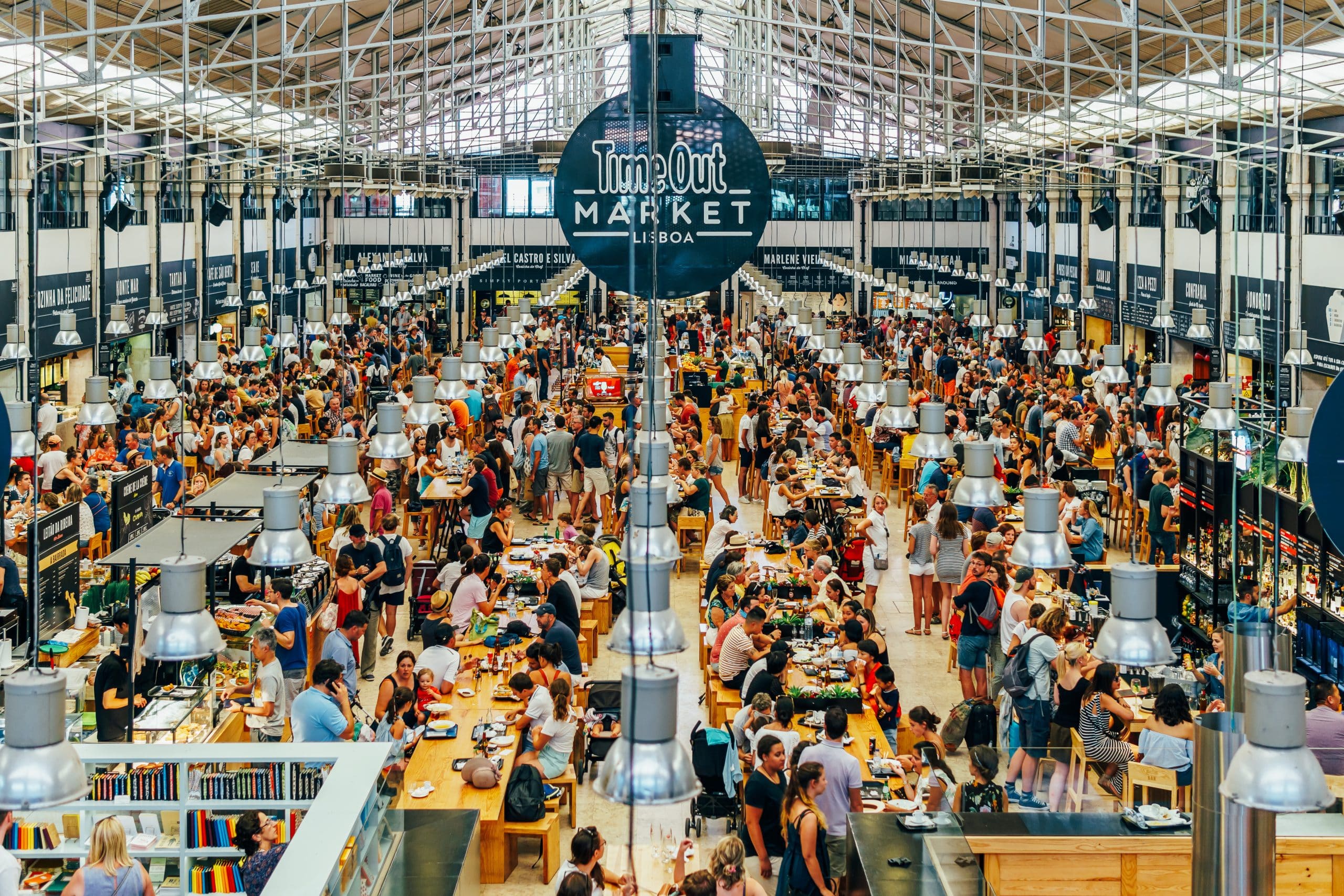 Lisbon,,Portugal,-,August,12,,2017:,Time,Out,Market,Is