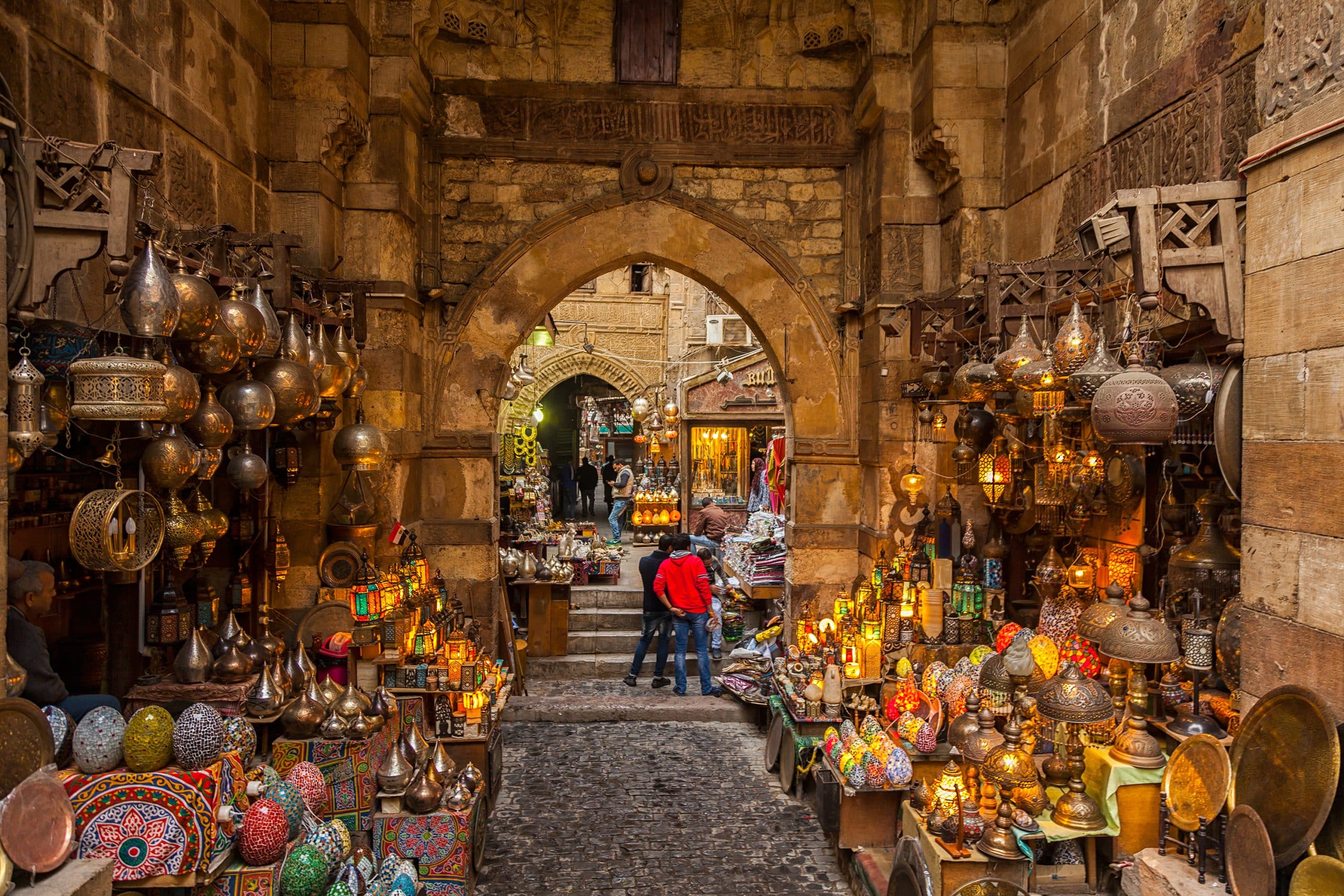 Cairo,,Egypt,-,Feb,19,2018:,Lamp,Or,Lantern,Shop