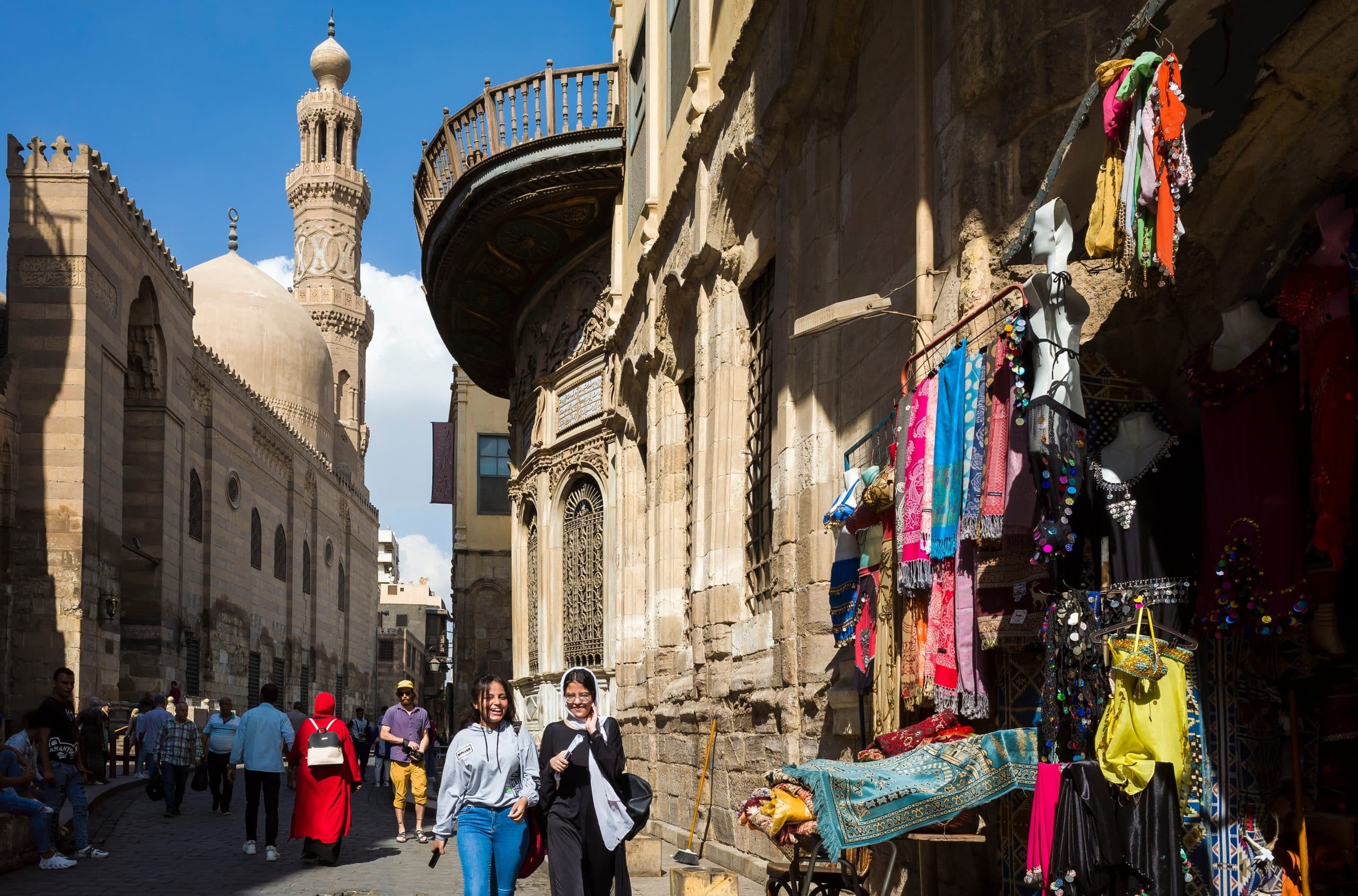 Cairo,,Egypt,,October,19,,2022:,Al-muizz,Street,Area,Of,Bayn