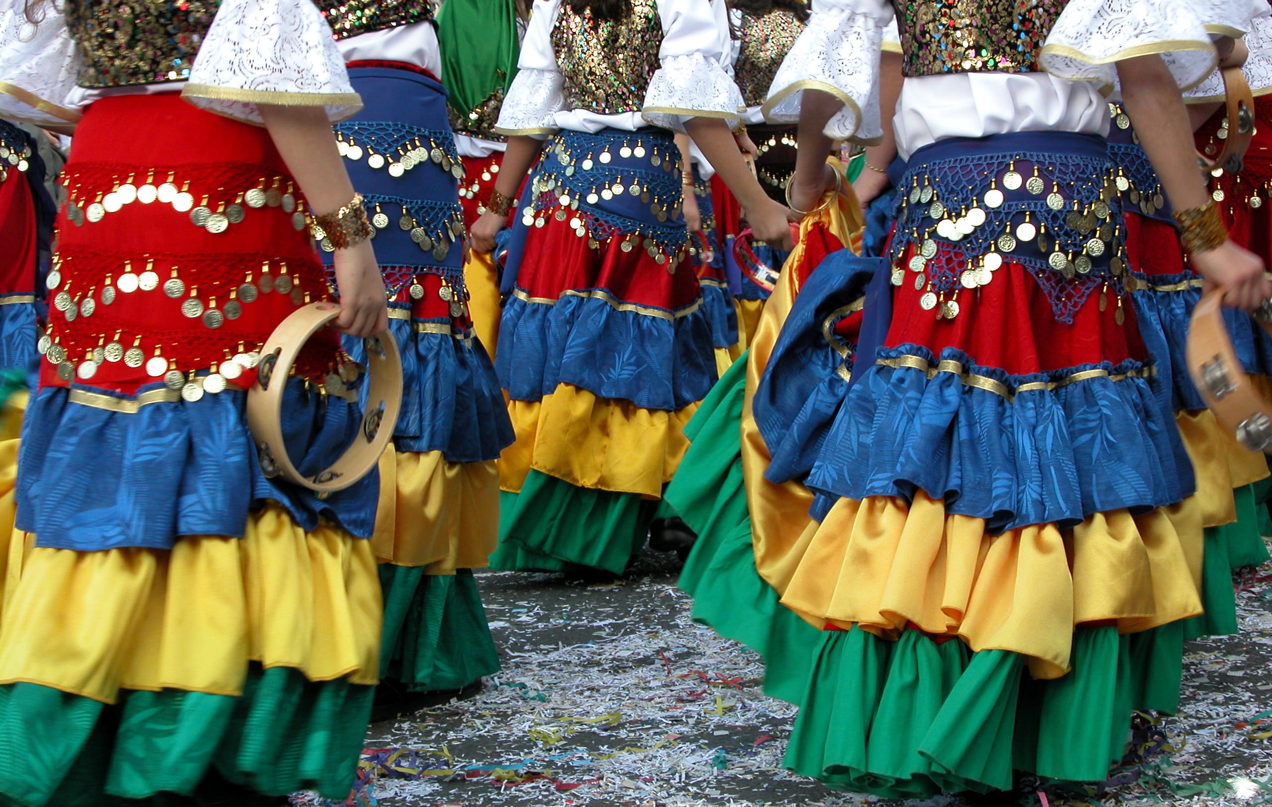 Street,Dancers,In,Carnival,Parade