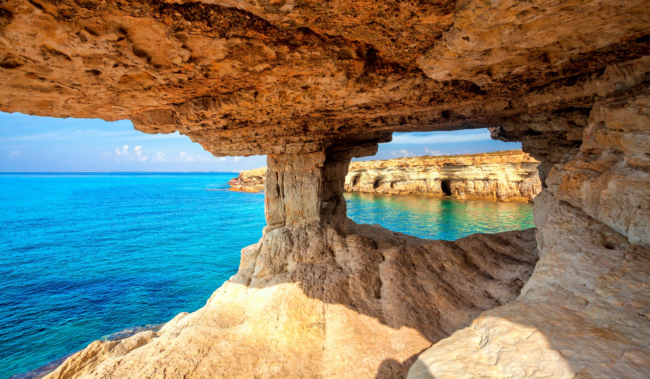 Sea,Cave,Near,Cape,Greko(capo,Greco),Of,Ayia,Napa,And