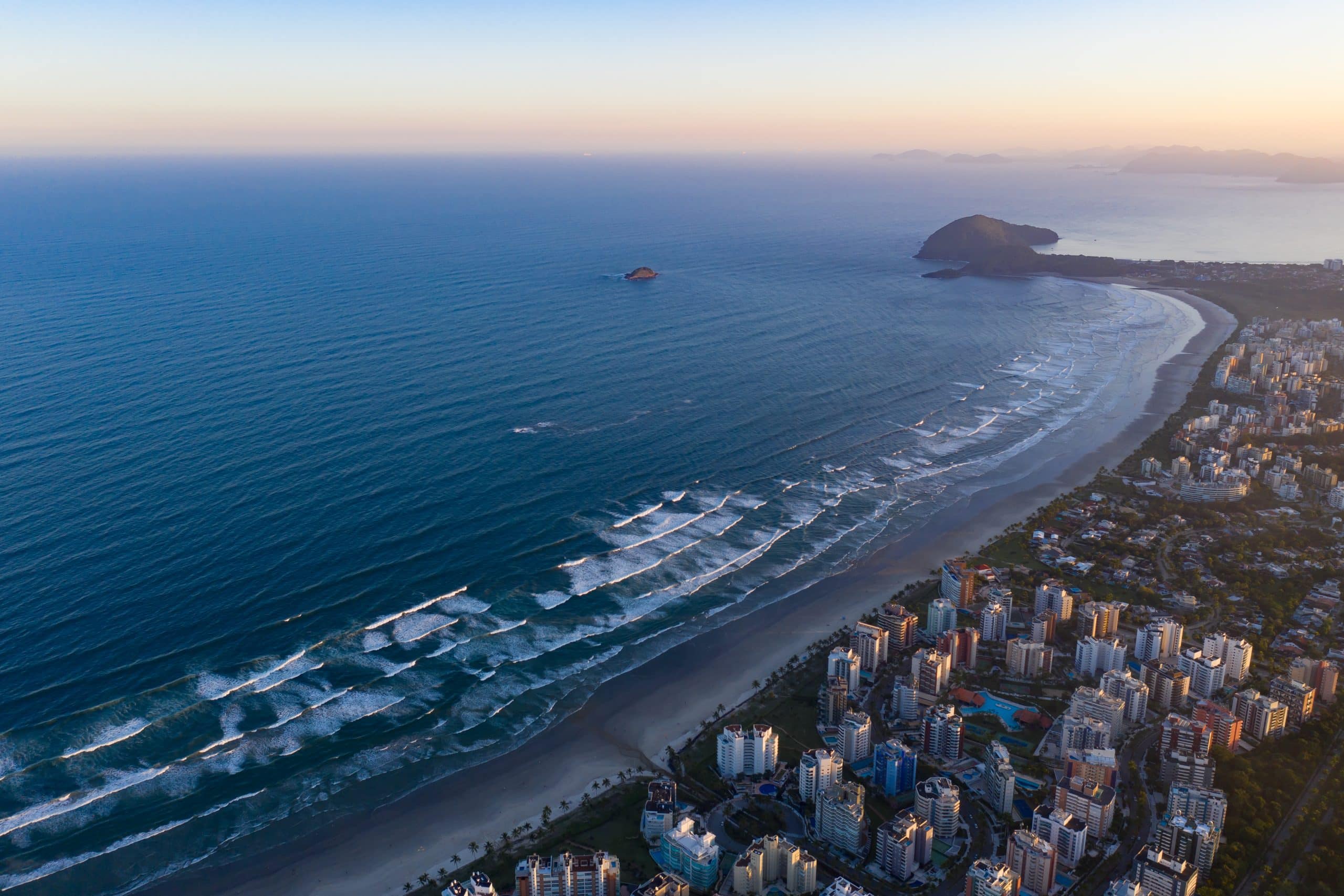 Aerial,Image,Of,Riviera,De,São,Lourenço,,Coast,Of,São
