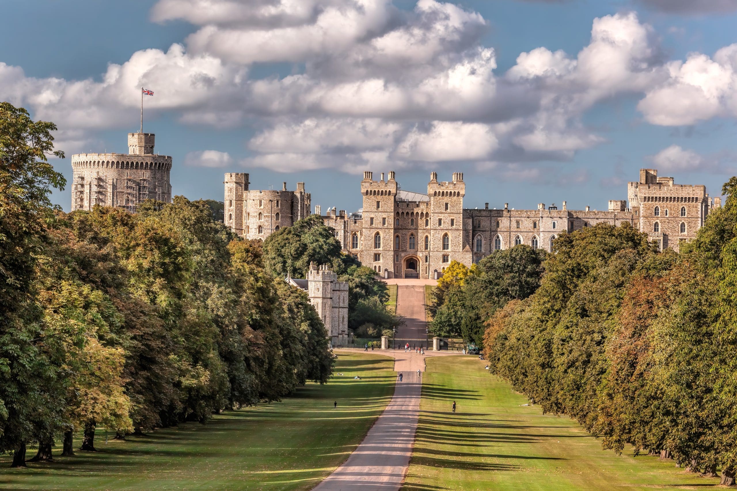 Windsor,Castle,With,Public,Park,A,Royal,Residence,At,Windsor