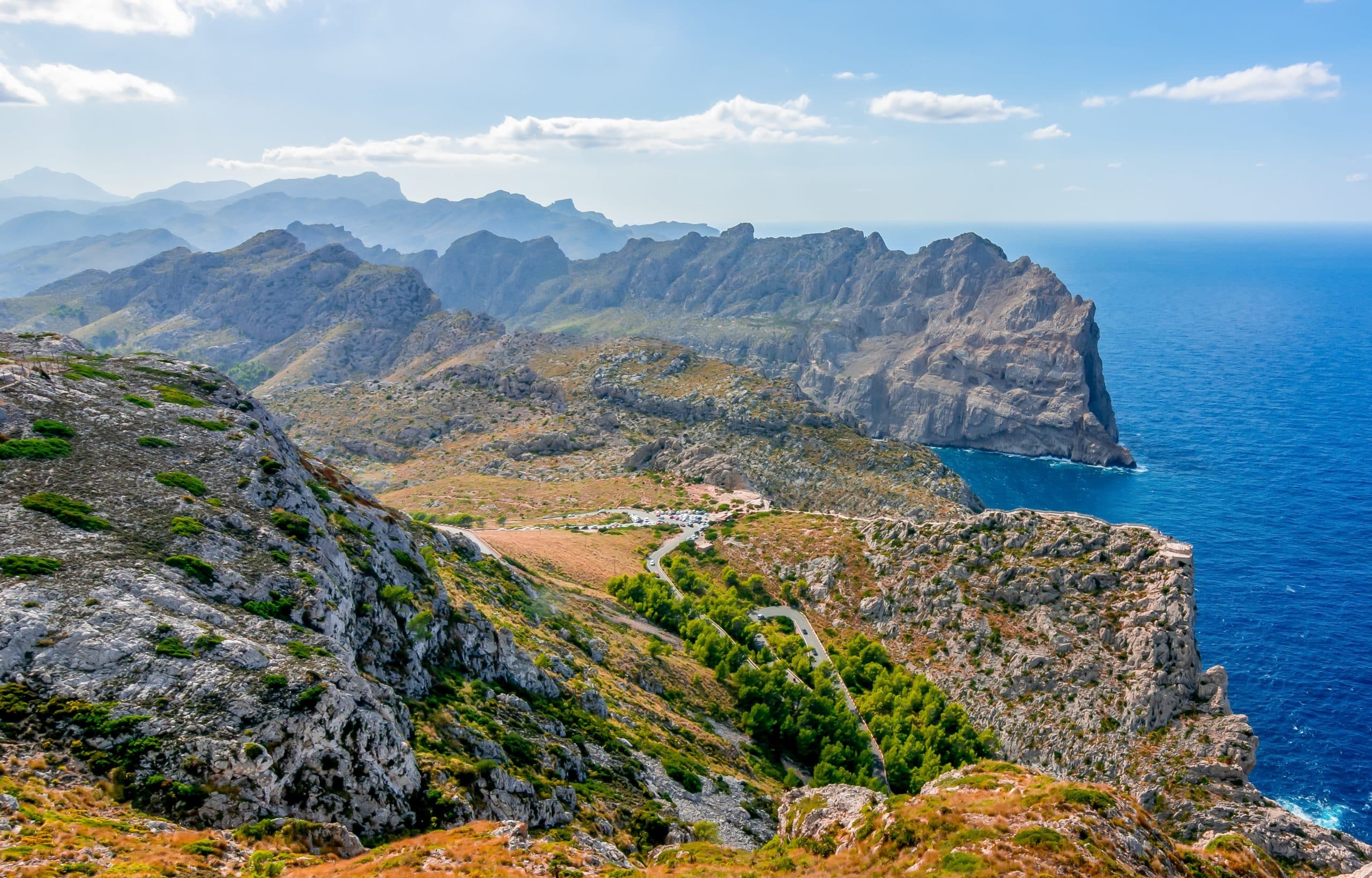 Tramuntana,Mountains,(serra,De,Tramuntana),In,West,Of,Mallorca,Seen