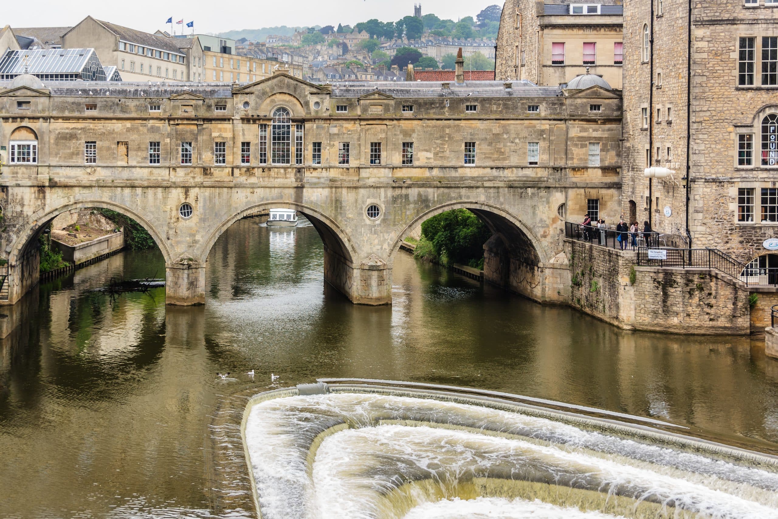 Bath,,Uk,-,May,29,,2013:,Street,View,In,Bath