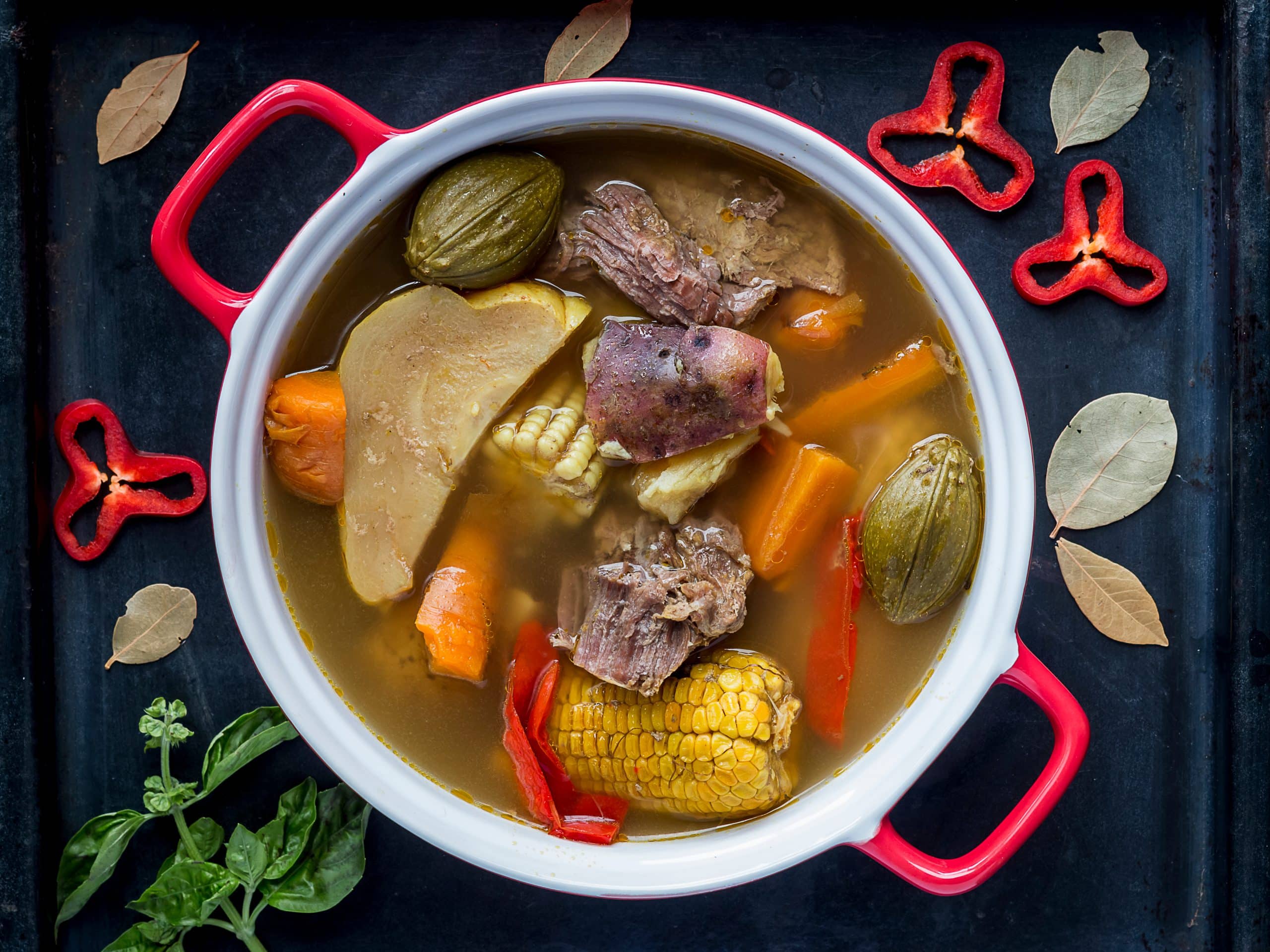 Costa,Rica,Beef,Stew,,Typical,Food